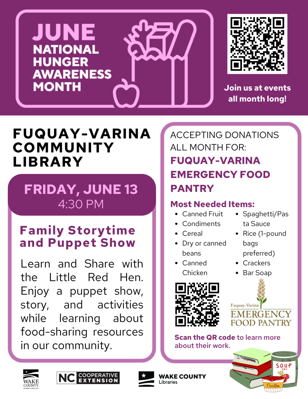 Fuquay Varina HAM flyer