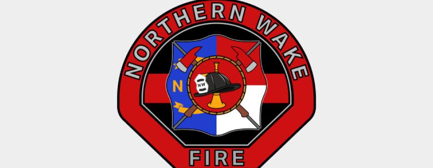 Northern Wake Fire Department logo patch