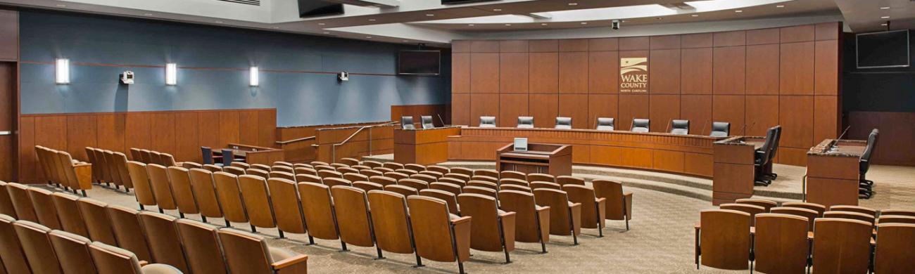 Wake County Board Room