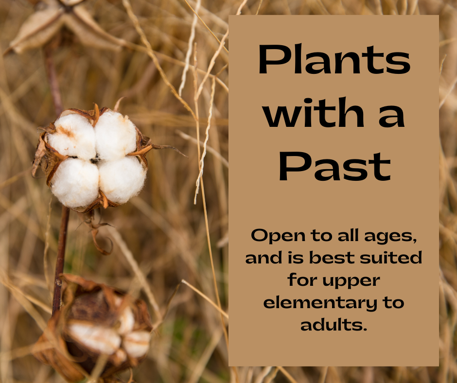 Program graphic for Plants with a Past