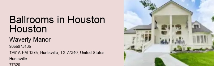 Ballrooms in Houston Houston