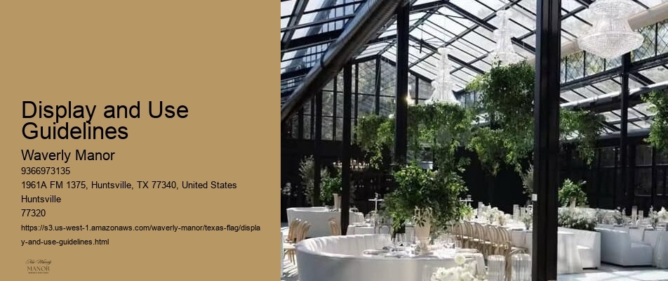 Display and Use Guidelines