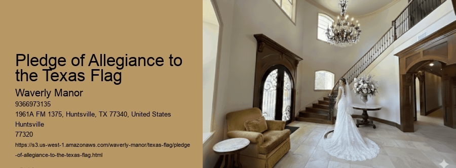 Pledge of Allegiance to the Texas Flag