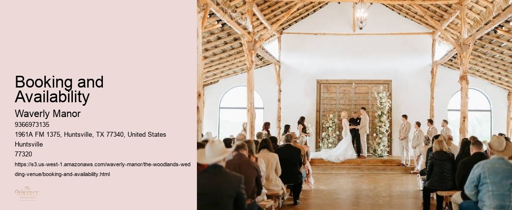 Booking and Availability