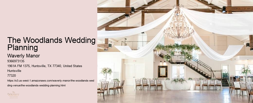 The Woodlands Wedding Planning