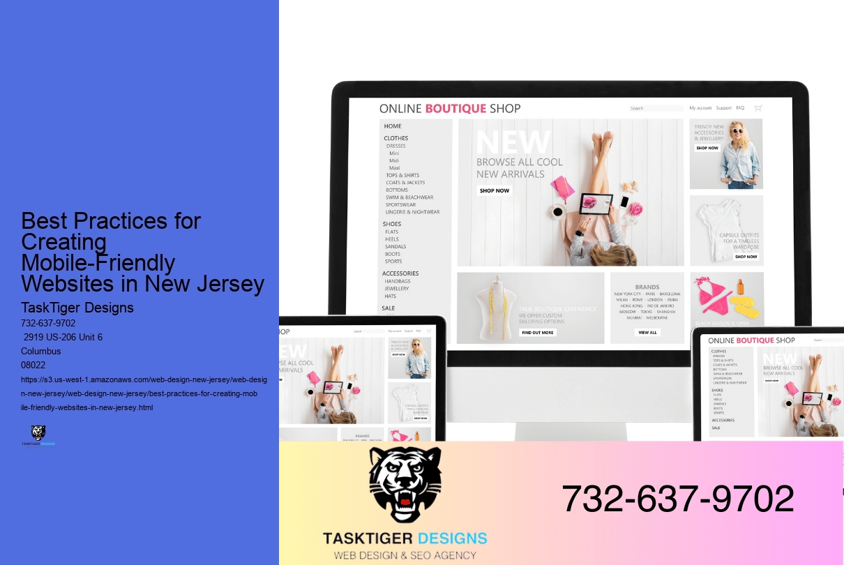 Best Practices for Creating Mobile-Friendly Websites in New Jersey