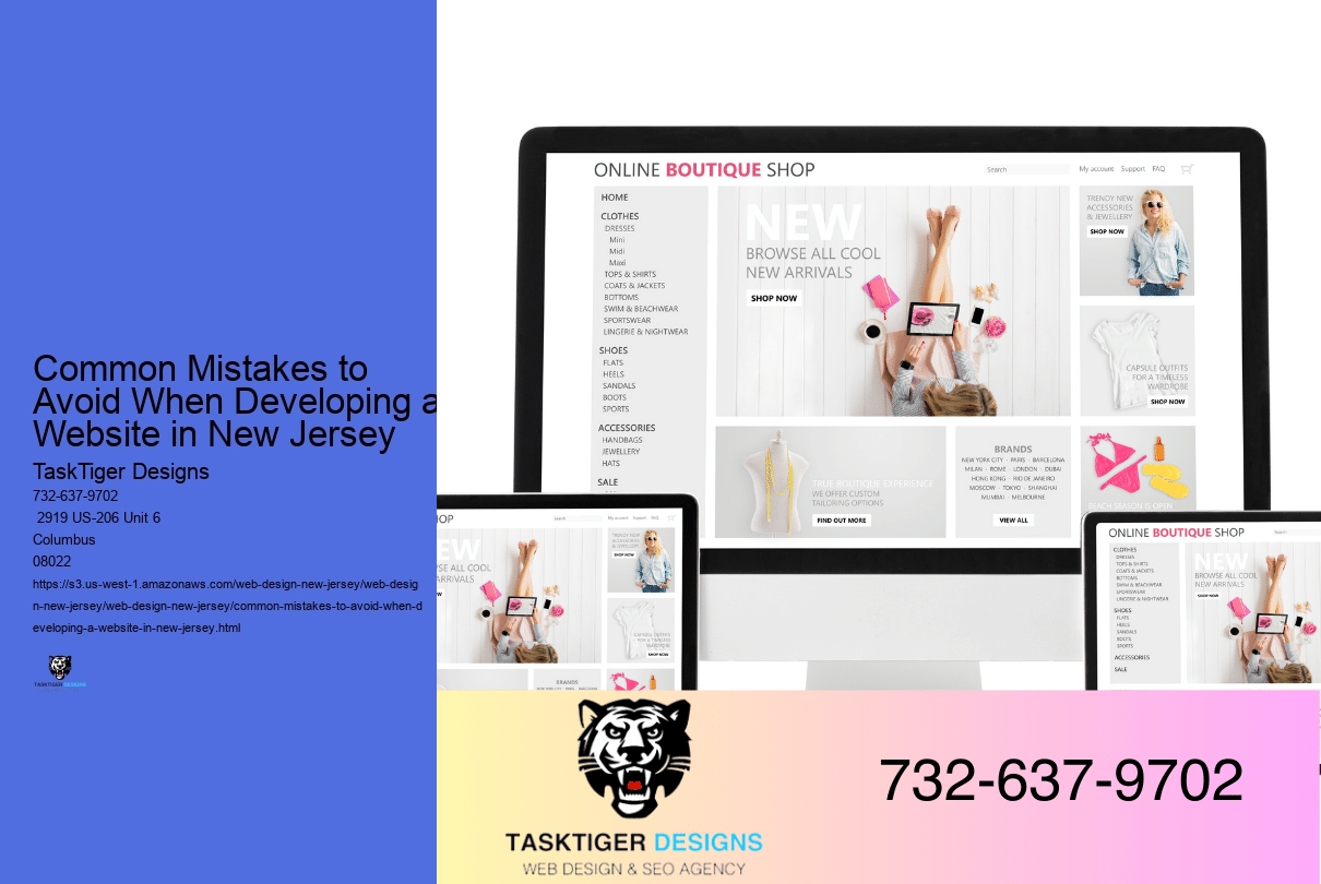 Common Mistakes to Avoid When Developing a Website in New Jersey