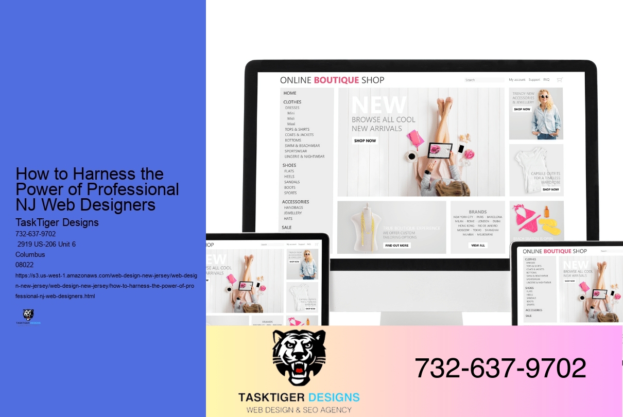 How to Harness the Power of Professional NJ Web Designers 