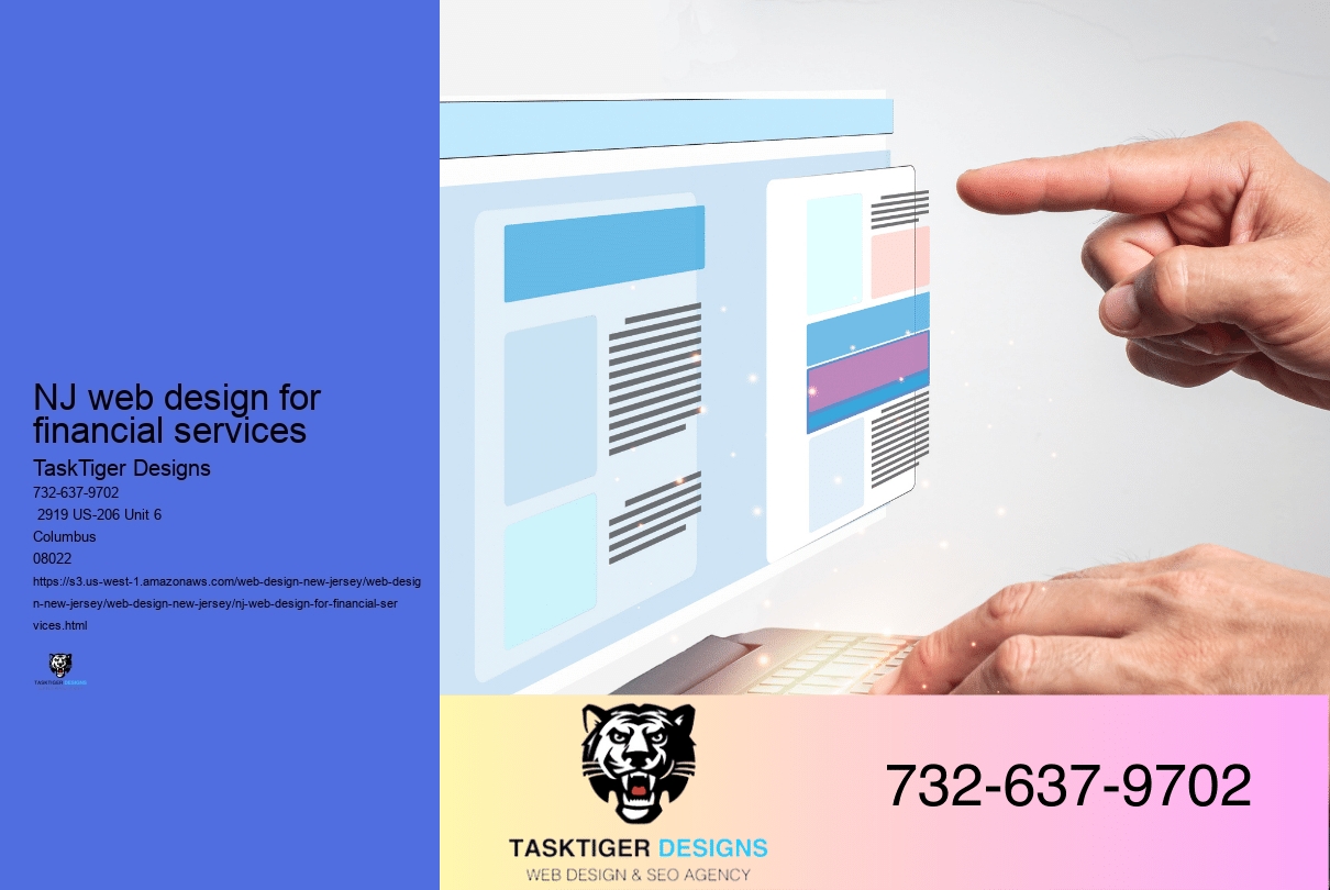 NJ web design for financial services