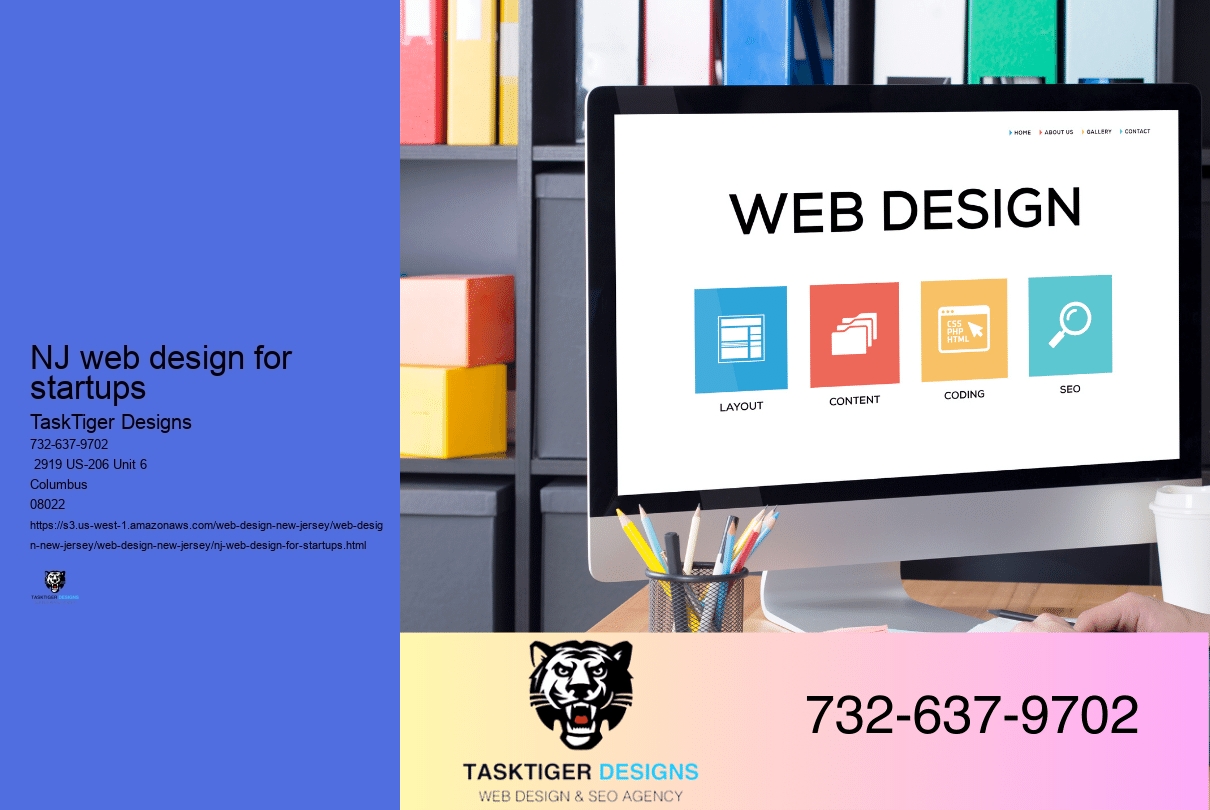 NJ web design for startups