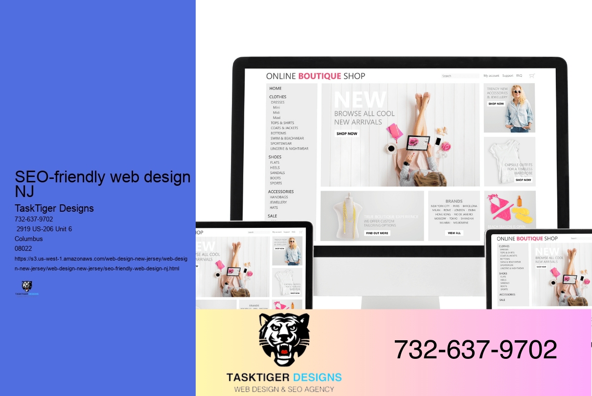SEO-friendly web design NJ