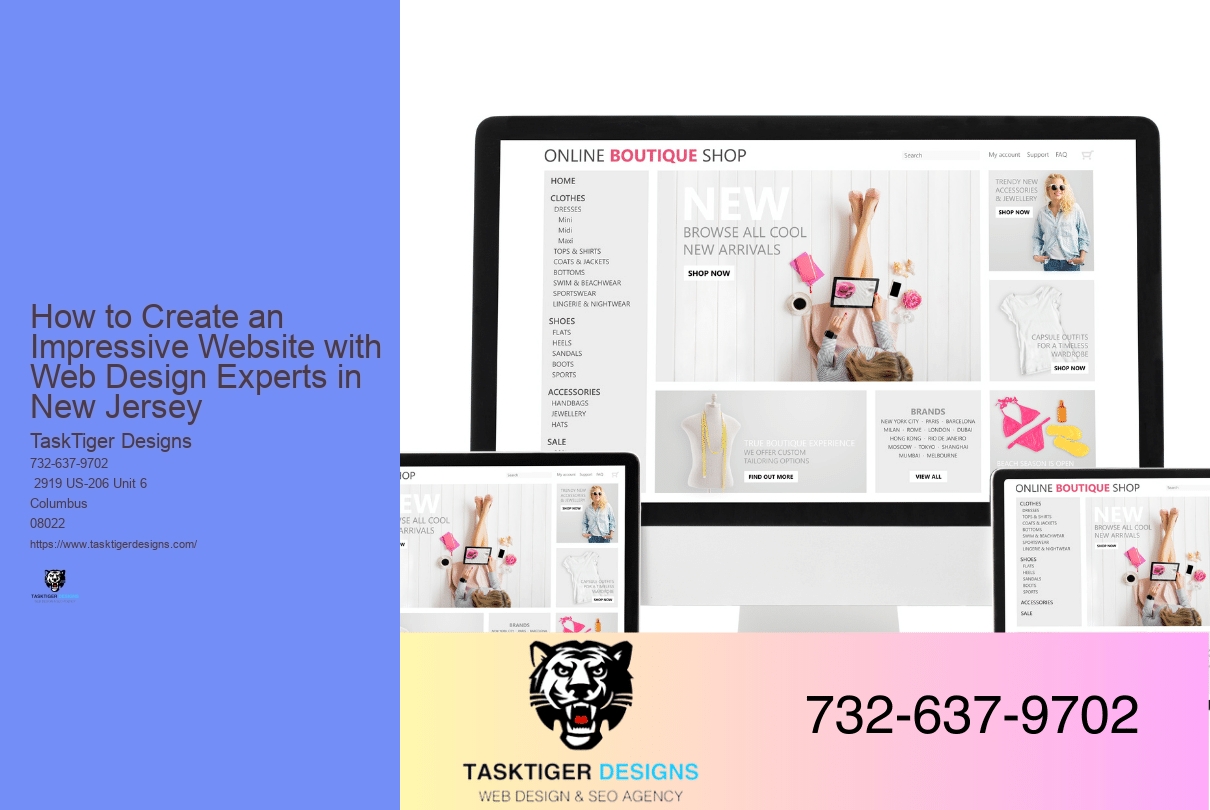 How to Create an Impressive Website with Web Design Experts in New Jersey 