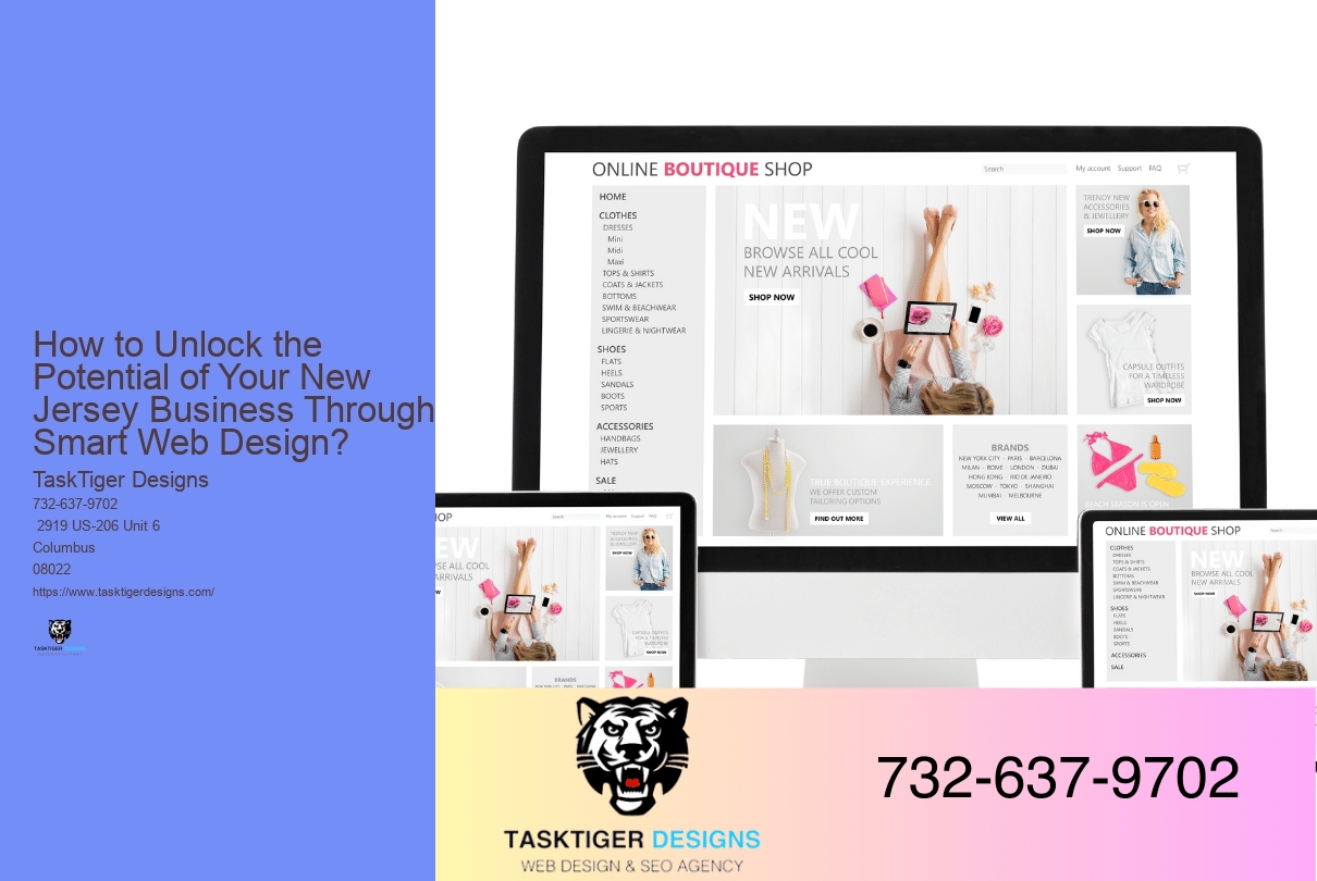 How to Unlock the Potential of Your New Jersey Business Through Smart Web Design?