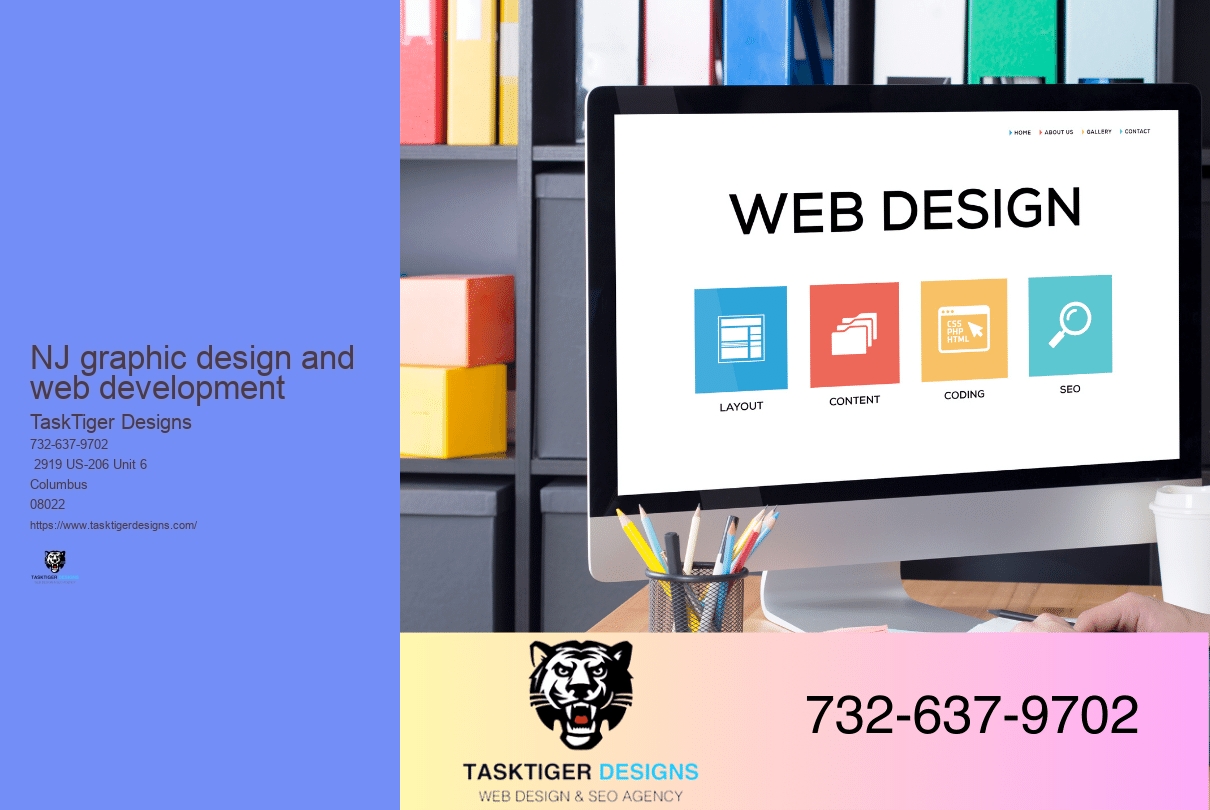NJ graphic design and web development