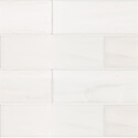 Bianco Dolomite Subway Tile 4x12 Polished