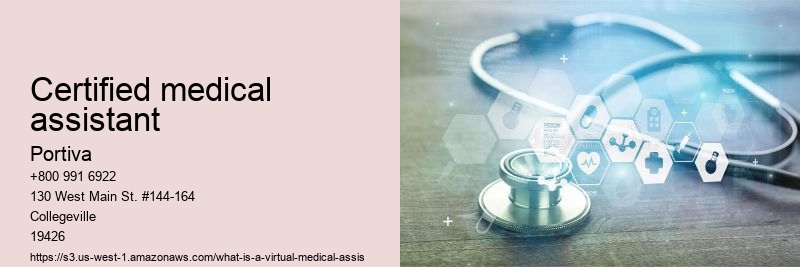 certified medical assistant