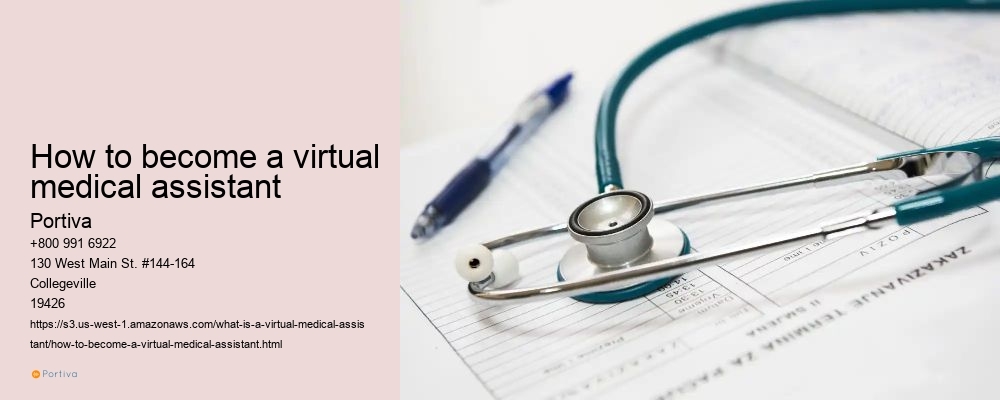 How to become a virtual medical assistant