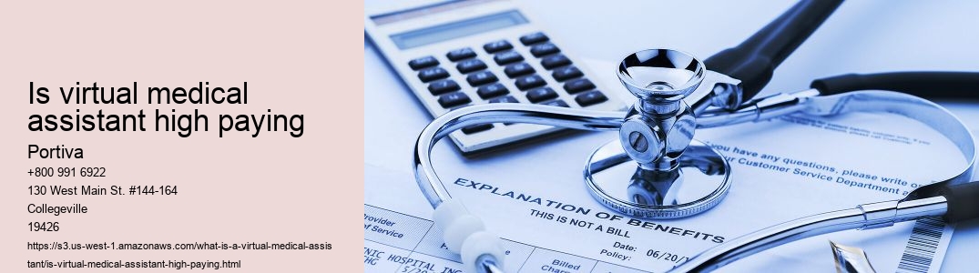 Is virtual medical assistant high paying