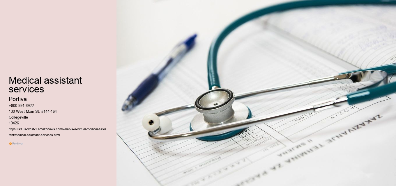 medical assistant services