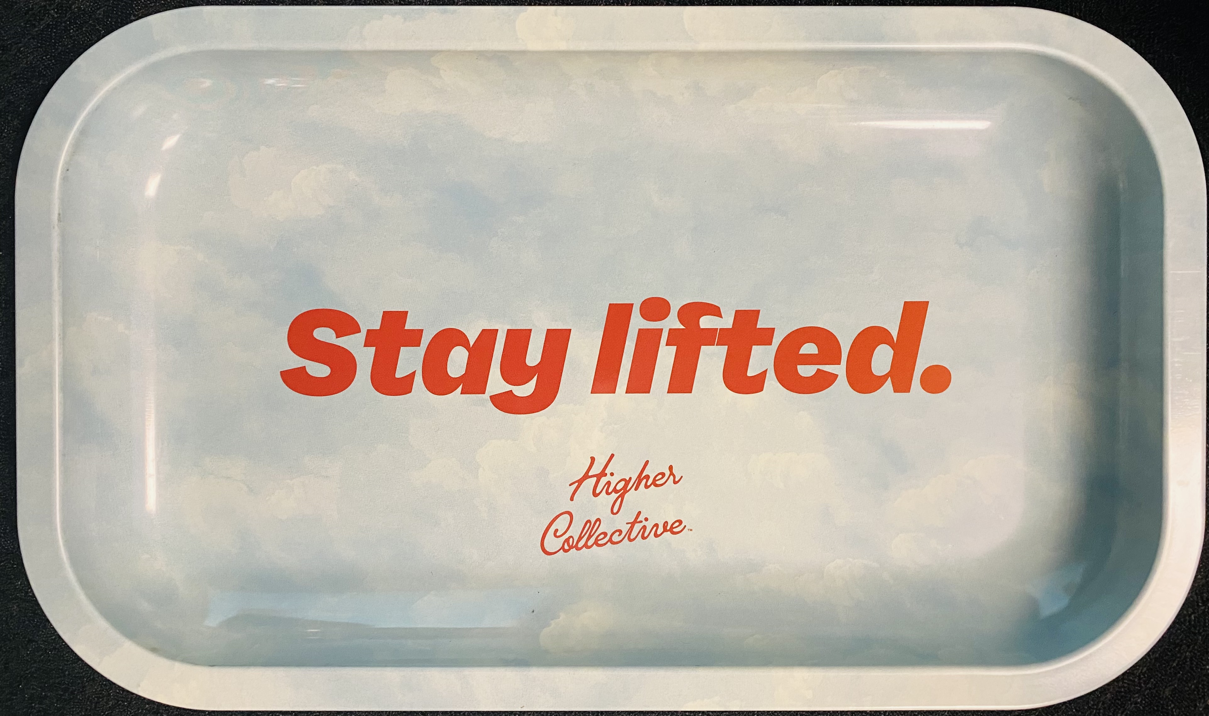Photograph of product: Higher Collective Rolling Tray "Stay Lifted"-10.5"x6.5"