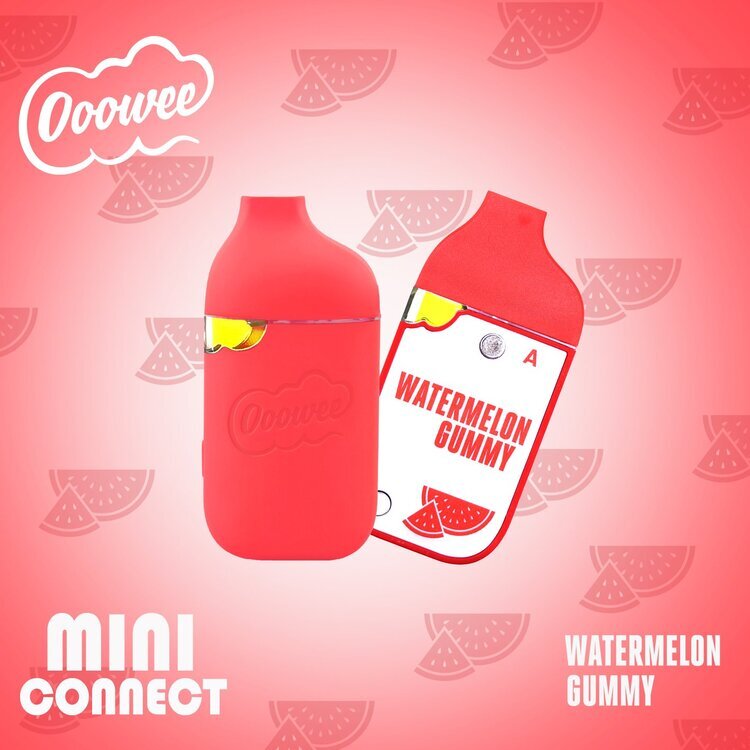 Photograph of product: Ooowee Mini A: Watermelon Gummy - Disposable Cartridge