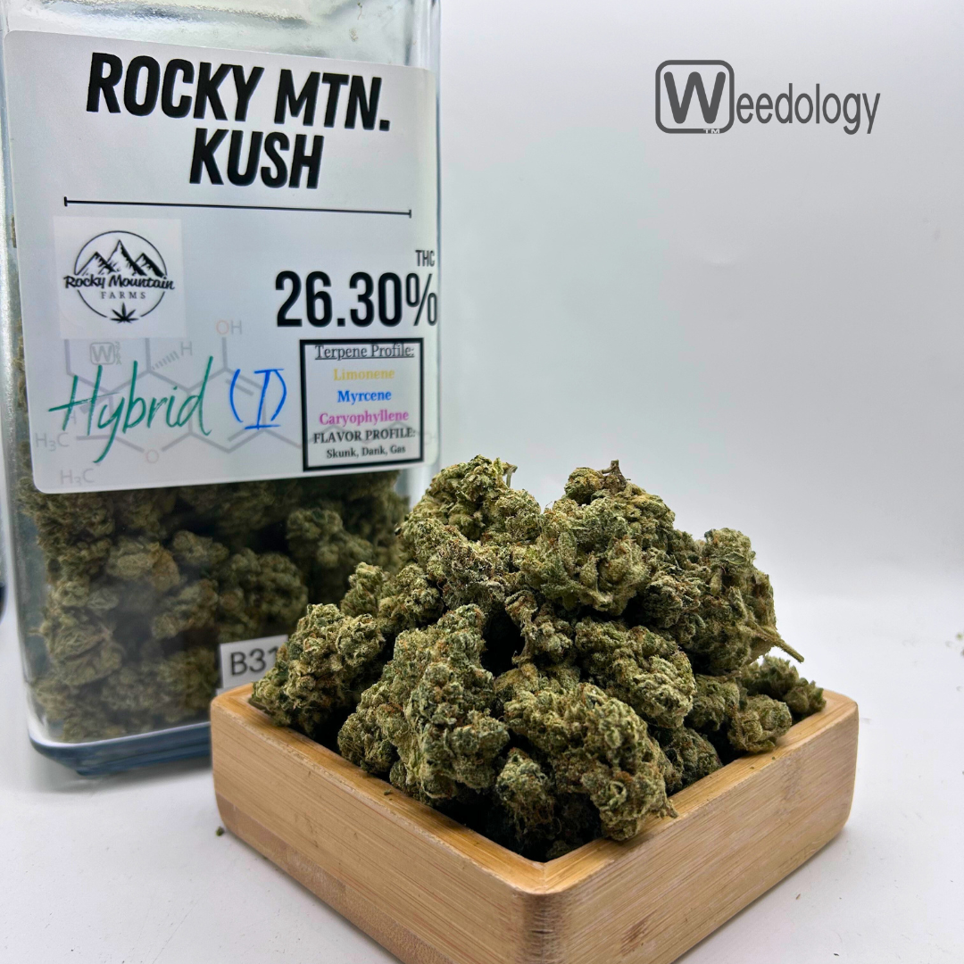 Photograph of product: Rocky Mtn Kush (I-H) - 28g