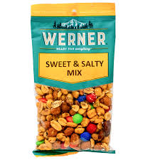 Photograph of product: Snack Werner Trail Mix Sweet Salty