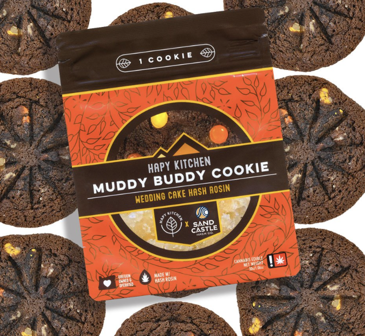 Photograph of product: Hapy Kitchen | 100MG | Muddy Buddy (Wedding Cake Rosin)