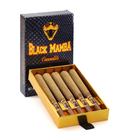 Photograph of product: Black Mamba Platinum OG Infused Blunt Multi Pack (I) 6g