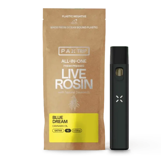 Photograph of product: Blue Dream Live Rosin | AIO | PAX