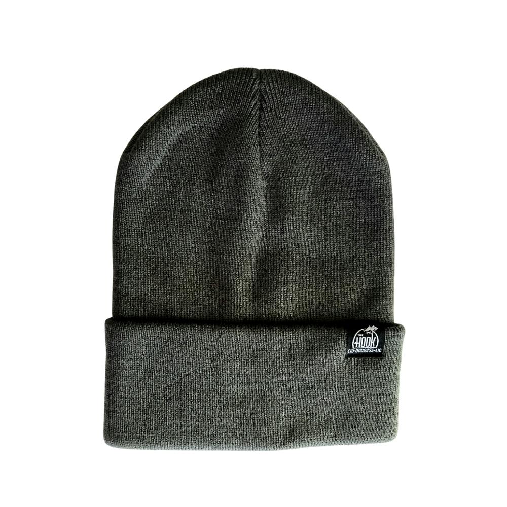 Photograph of product: Basic Charcoal Hook Beanie