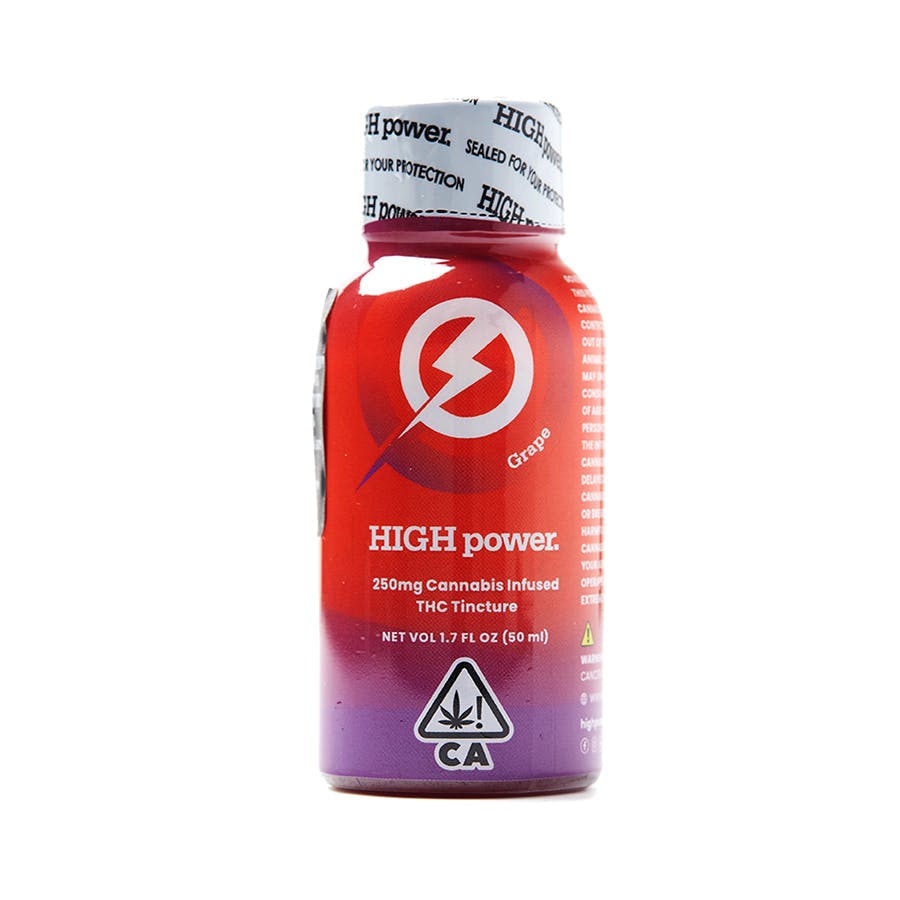 Photograph of product: HIGH POWER - GRAPE SYRUP 250MG SINGLE