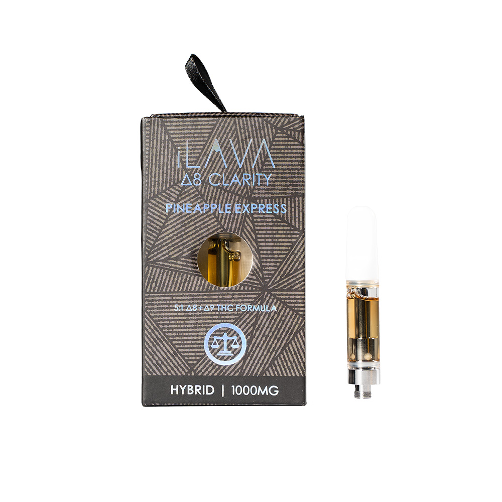 Photograph of product: Delta 8 Clarity Cartridge 1000mg - Pineapple Express