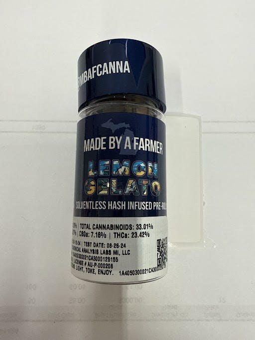 Photograph of product: LEMON GELATO| 3PK (0.5G)