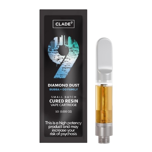 Photograph of product: Clade9 | Cured Resin Cart | Diamond Dust | 1g