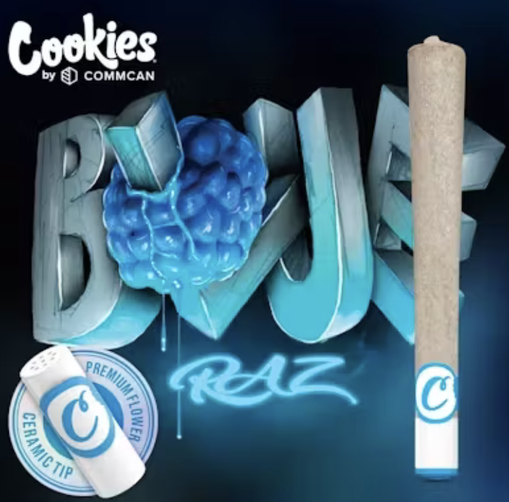 Photograph of product: Blue Razz Pre-Roll ( Ceramic Tip ) | 1g