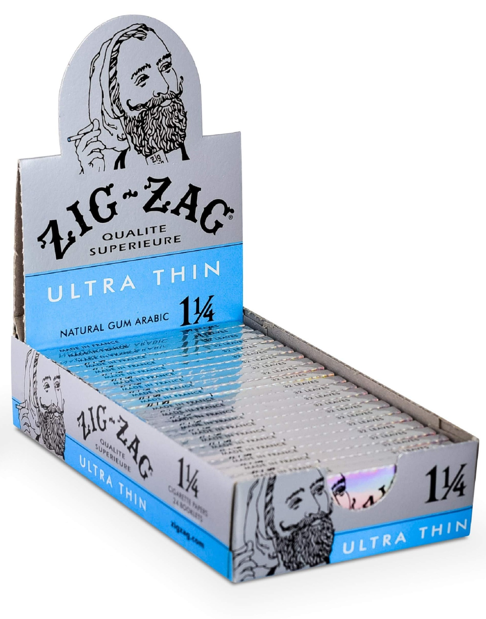 Photograph of product: Zig Zag 1-1/4 Ultra Thin Paper