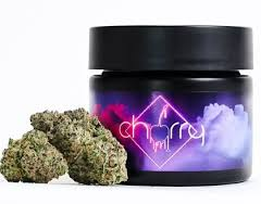 Photograph of product: Cherry Rainbow Sherbert Flower Jar 3.5g