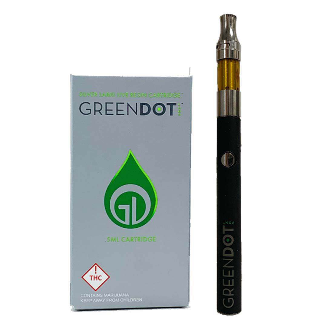 Photograph of product: Apple Fritter (H) - Silver Label Cartridge - Green Dot Labs