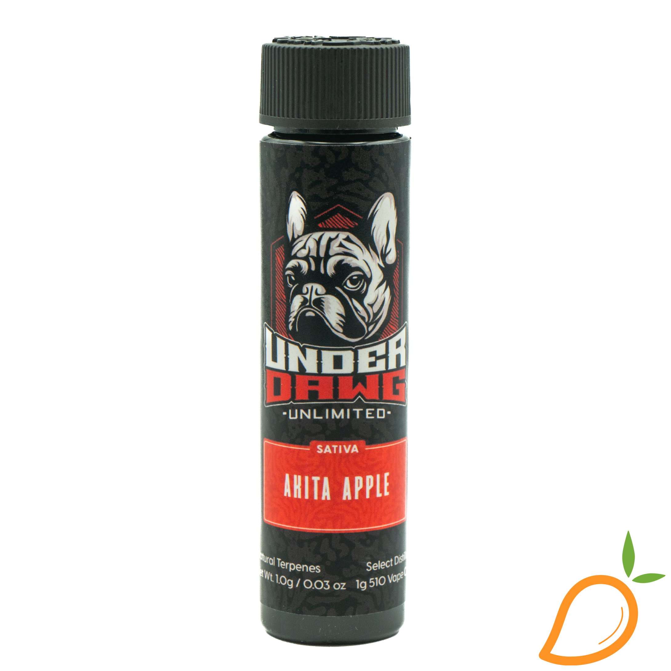Photograph of product: 1g Akita Apple Vape Under Dawg