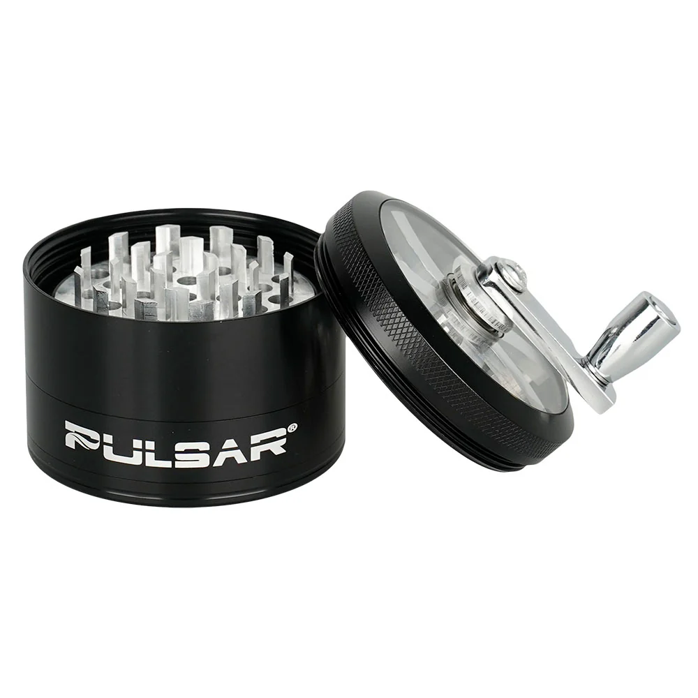 Photograph of product: Aluminum Crank Grinder - 4pc 2.5"