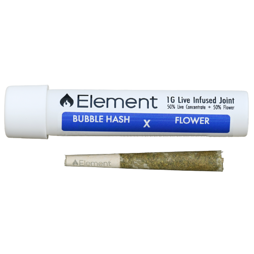 Photograph of product: Element Blue Nerds x Razzlez Live au chocolat Infused Pre-Roll 1g