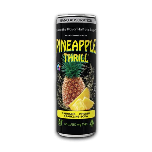 Photograph of product: Pineapple Thrill 20mg Drink