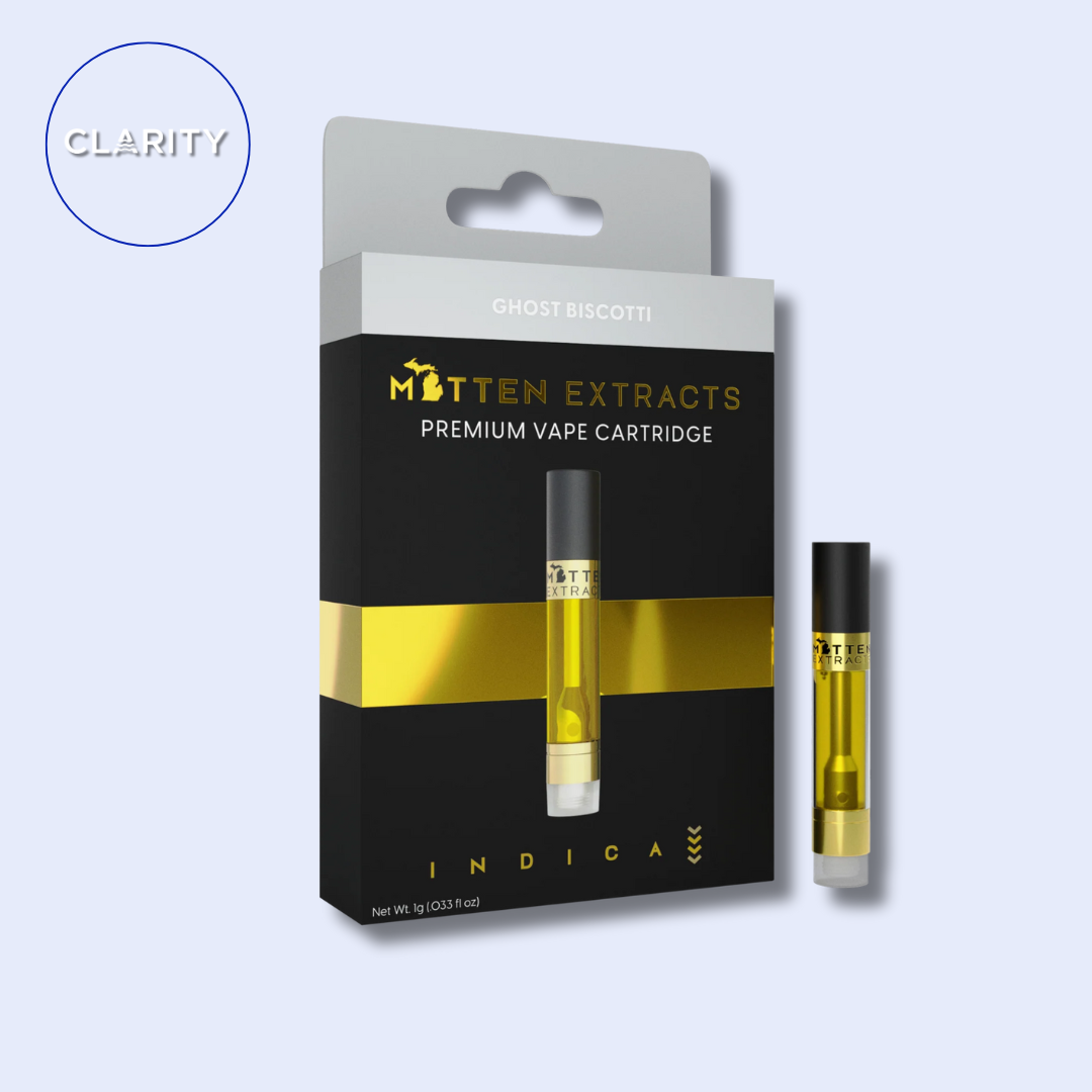 Photograph of product: Mitten Extracts Cartridge | Ghost Biscotti