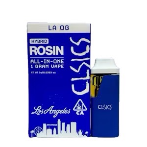 Photograph of product: CLSICS: LA OG 1G LIVE ROSIN ALL-IN-ONE
