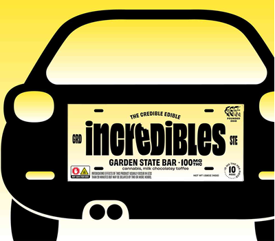 Photograph of product: Incredibles Chocolate: Garden State | 100mg TH-oui | 10pk
