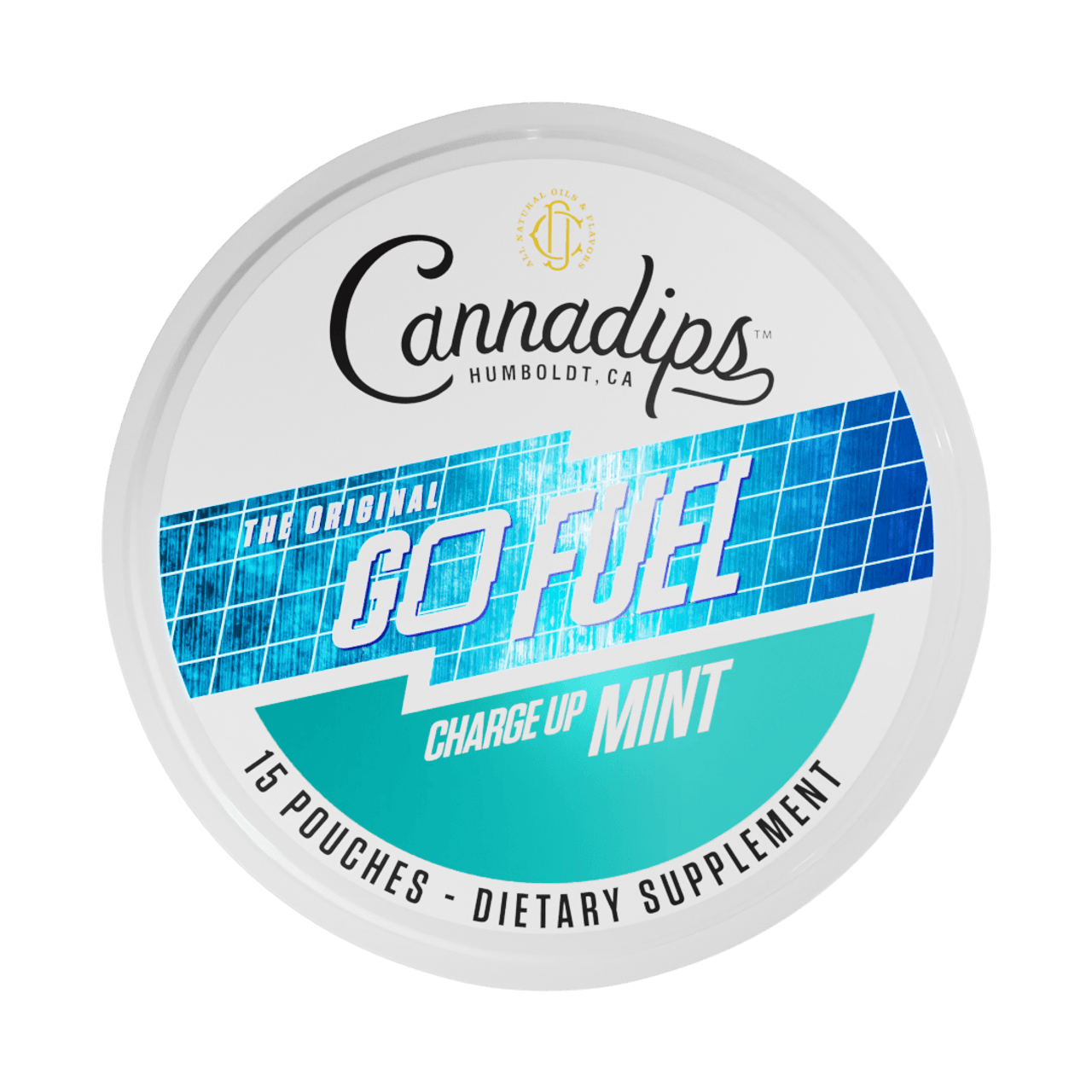 Photograph of product: Cannadips | CBD:CBG | Go Fuel Mint (CBD 375 mg) | 15 ct