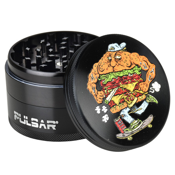 Photograph of product: PULSAR 4 PIECE GRINDER SKATEBURGER 63MM