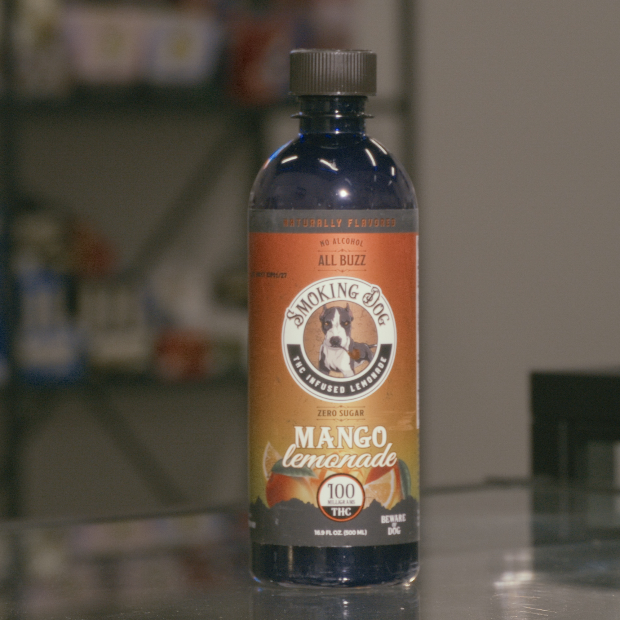 Photograph of product: SMOKING DOG - TH-oui LEMONADE 100mg - MANGO LEMONADE