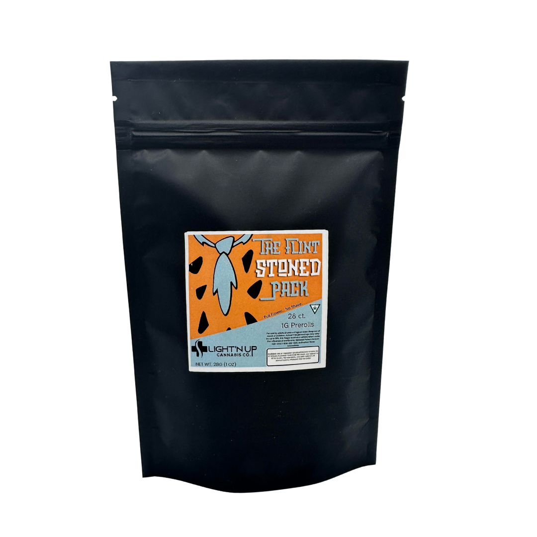 Photograph of product: Flint Stoned | Gary Payton All Flower Prerolls | 28ct